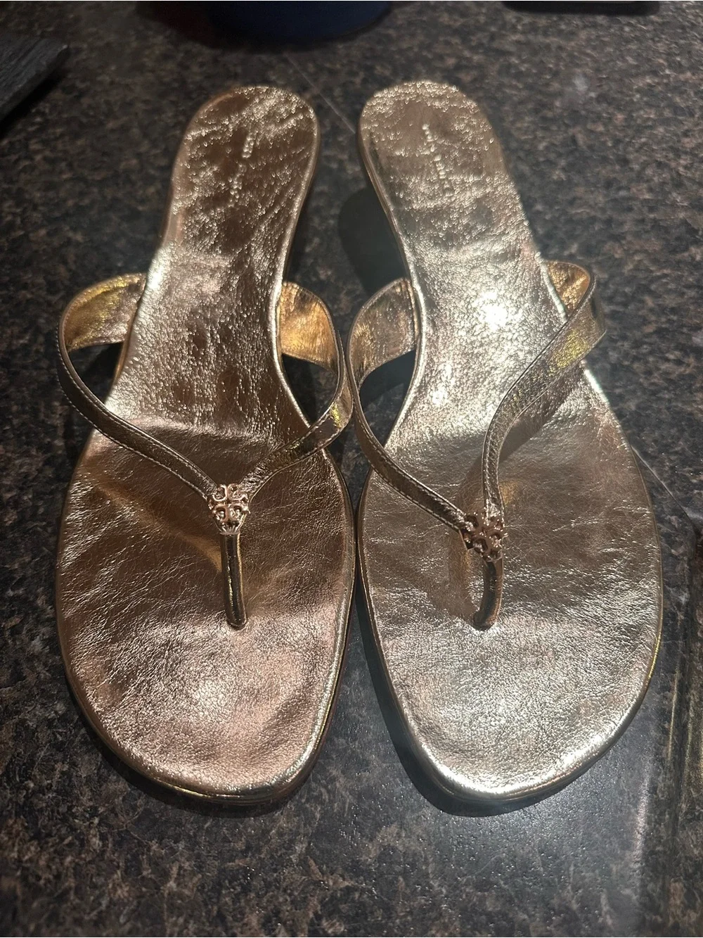 Tory Burch metallic day